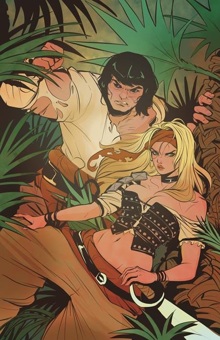 Titan Comics Comic Books CONAN THE BARBARIAN #35 CVR G ASHLEIGH IZIENICKI VIRGIN CARDSTOCK VAR (MR) (Release Date: 09/30/2026) 79361173648103571 0726TN1258