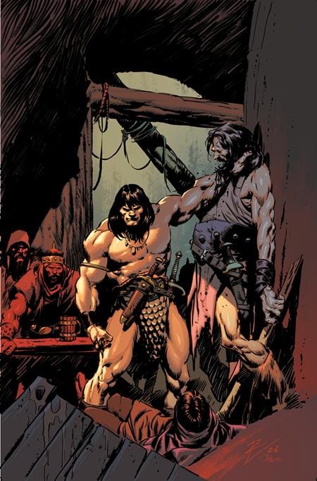 Titan Comics Comic Books CONAN THE BARBARIAN #37 CVR G ROBERTO DE LA TORRE VIRGIN CARDSTOCK VAR (MR) (Release Date: 11/25/2026) 79361173648103771 0926TN1150