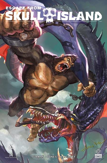 Titan Comics Comic Books ESCAPE FROM SKULL ISLAND #1 (OF 4) CVR C SUNGHAN YUNE VAR 65946019531500131 1125TN0897