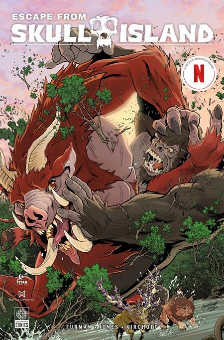 Titan Comics Comic Books ESCAPE FROM SKULL ISLAND #2 (OF 4) CVR B CHRISTOPHER JONES VAR 65946019531500221 1225TN1021