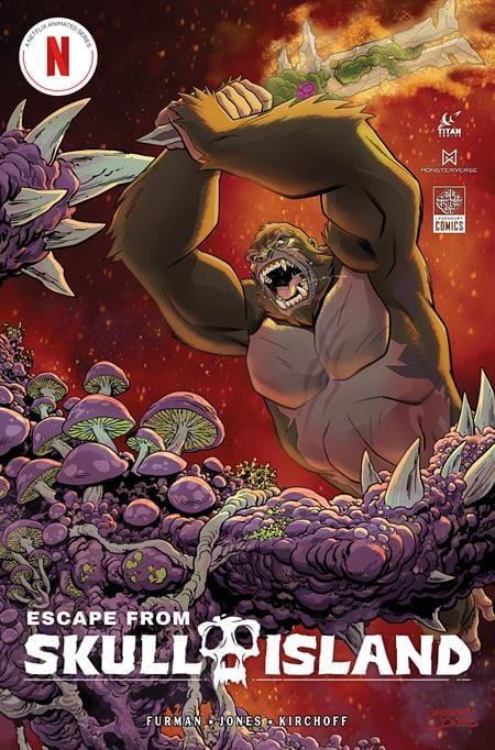 Titan Comics Comic Books ESCAPE FROM SKULL ISLAND #4 (OF 4) CVR B CHRISTOPHER JONES VAR 65946019531500421 0226TN1085