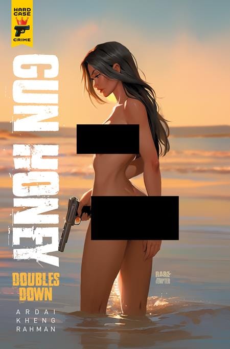 Titan Comics Comic Books GUN HONEY DOUBLES DOWN #1 (OF 4) CVR E RARE TEMPTER WRAPAROUND NUDE BAGGED VAR (MR) 65946031923001051 0426TN1086