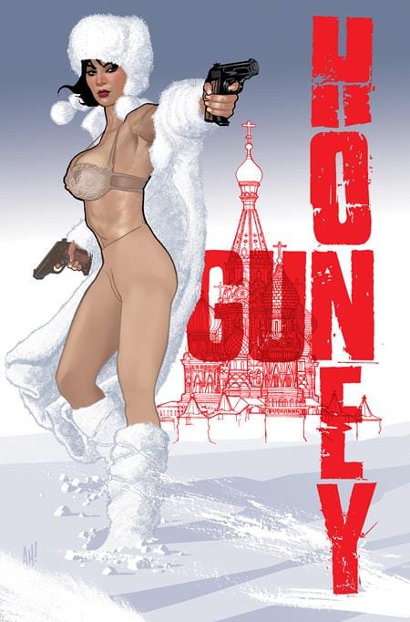 Titan Comics Comic Books GUN HONEY DOUBLES DOWN #1 (OF 4) CVR I ADAM HUGHES FOIL VAR (MR) 65946031923001091 0426TN1090