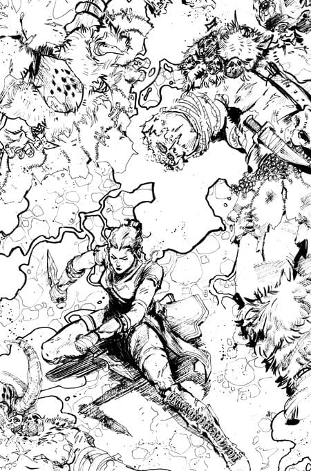 Titan Comics Comic Books > Incentives DIABLO DAWN OF HATRED #2 (OF 4) CVR E KELSEY RAMSAY INC 1:5 INKS VAR (MR) 65946021576100251 0326TN1033
