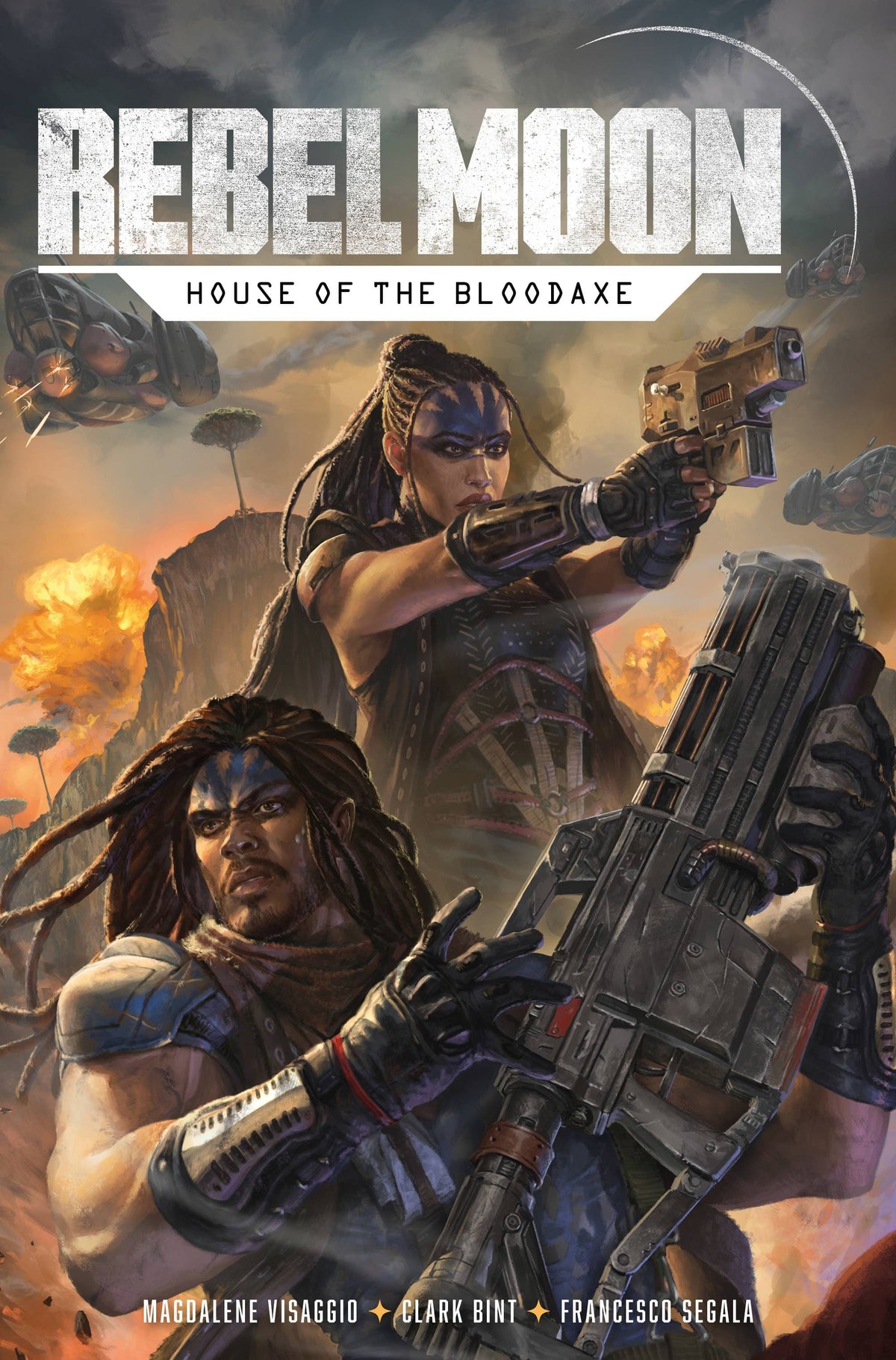 TITAN COMICS Comic Books REBEL MOON HOUSE BLOOD AXE #4 (OF 4) CVR C KNOTT (MR) 79361173662700431 FEB240525