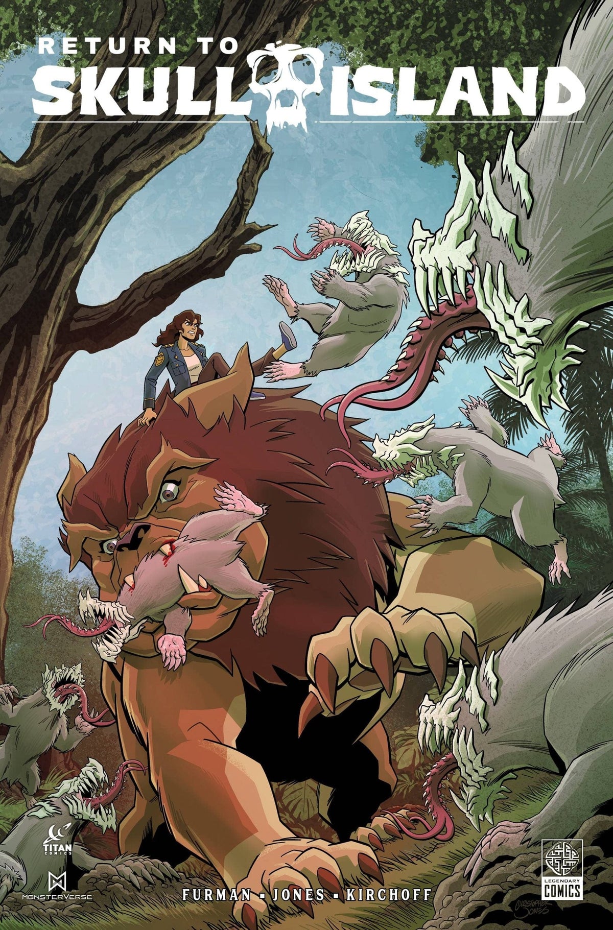 Titan Comics Comic Books RETURN TO SKULL ISLAND #3 (OF 4) CVR B CHRISTOPHER JONES VAR 65946028605100321 0625TN684