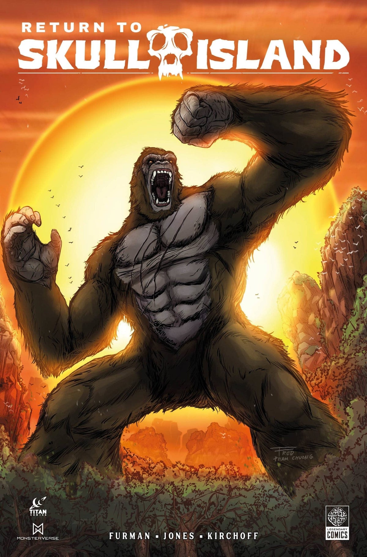 Titan Comics Comic Books RETURN TO SKULL ISLAND #3 (OF 4) CVR C MARCELO COSTA VAR 65946028605100331 0625TN685