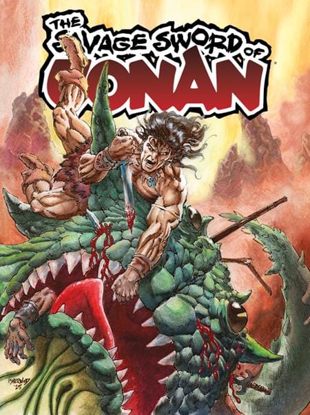 Titan Comics Comic Books SAVAGE SWORD OF CONAN #12 CVR B GEOF ISHERWOOD VAR (MR) 79361173690001221 1125TN0906