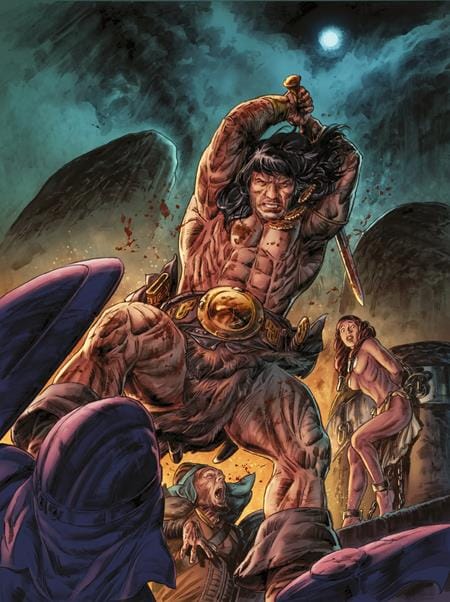 Titan Comics Comic Books SAVAGE SWORD OF CONAN #14 CVR D DOUG BRAITHWAITE VIRGIN VAR (MR) 79361173690001441 0326TN1053