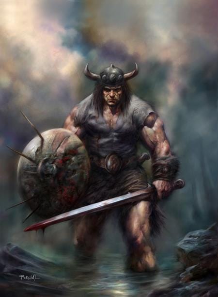 Titan Comics Comic Books SAVAGE SWORD OF CONAN #16 CVR D NICK PERCIVAL VIRGIN CARDSTOCK VAR (MR) (Release Date: 09/16/2026) 79361173690001641 0726TN1251