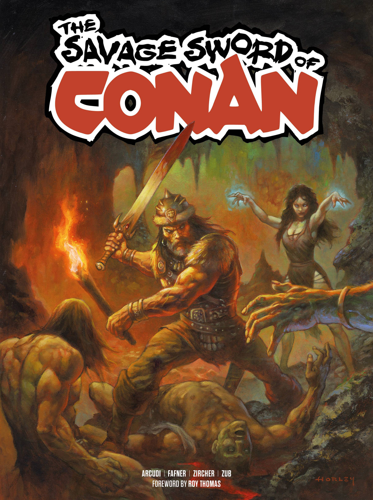 Titan Comics Comic Books SAVAGE SWORD OF CONAN #5 (OF 6) CVR B HORLEY (MR) 79361173690000521 AUG240377