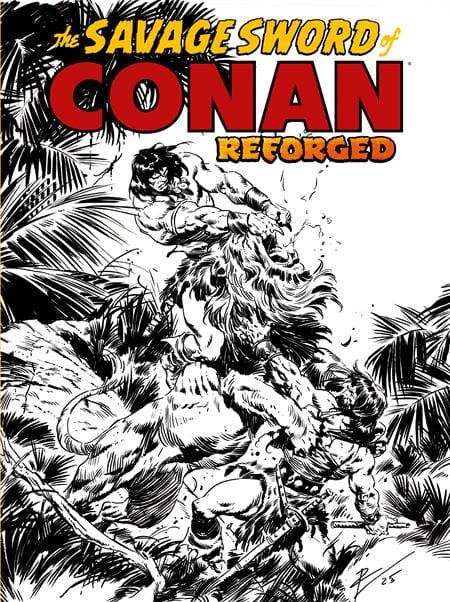 TITAN COMICS Comic Books SAVAGE SWORD OF CONAN REFORGED #1 (OF 4) CVR D ROBERTO DE LA TORRE INKS VAR (MR) 65946035369200141 0825TN8212