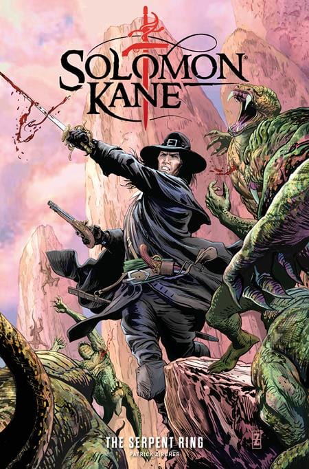 Titan Comics Comic Books SOLOMON KANE THE SERPENT RING #3 (OF 4) CVR C PATRICK ZIRCHER VAR (MR) 65946003472000331 0425TN736