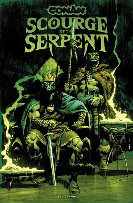 Titan Comics Graphic Novel CONAN THE BARBARIAN SCOURGE OF THE SERPENT TP VOL 01 DIRECT MARKET EDITION ROBERTO DE LA TORRE GLOW IN THE DARK CVR (MR) 9781806180615 0326TN1018