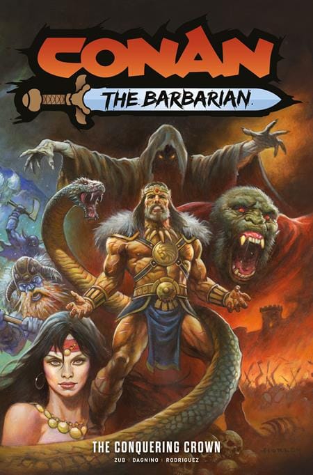 Titan Comics Graphic Novel CONAN THE BARBARIAN TP VOL 07 THE CONQUERING CROWN REGULAR EDITION (MR) 9781787746084 0326TN1022