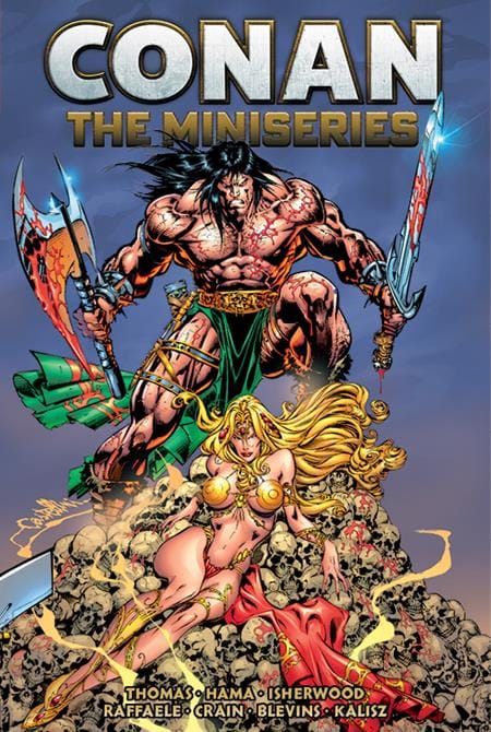 Titan Comics Graphic Novel CONAN THE MINISERIES OMNIBUS HC DIRECT MARKET EDITION CLAUDIO CASTELLINI CVR (MR) (Release Date: 10/07/2026) 9781787744851 0826TN1251