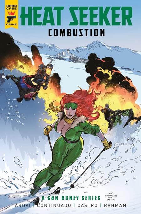 Titan Comics Graphic Novel HEAT SEEKER COMBUSTION A GUN HONEY SERIES TP ACE CONTINUADO CVR (MR) 9781787743304 0525TN756