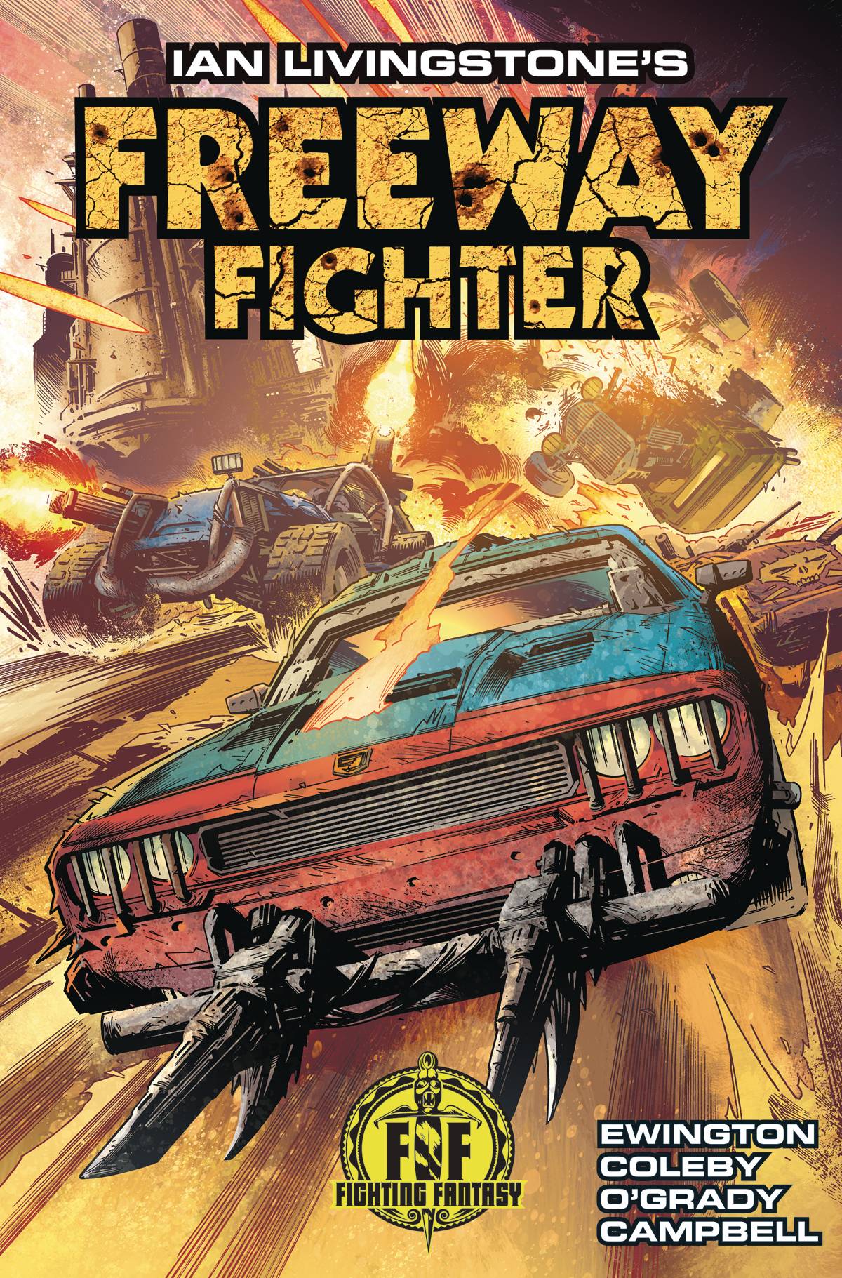 TITAN COMICS Graphic Novel IAN LIVINGSTONES FREEWAY FIGHTER TP 9781785861680 JUN178734