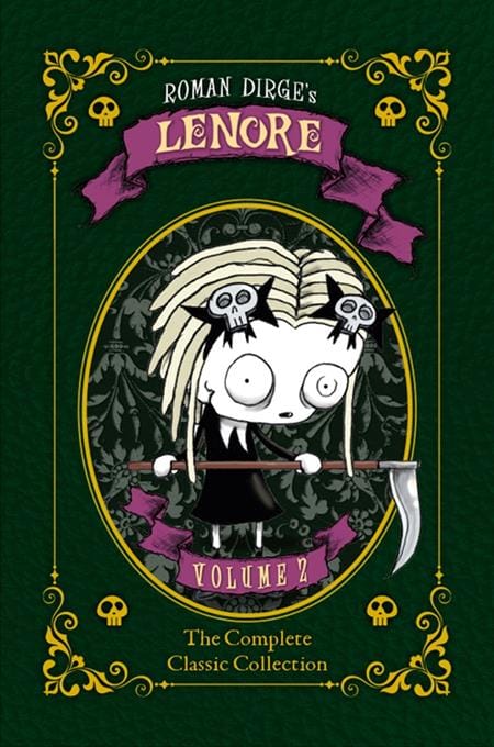 Titan Comics Graphic Novel LENORE HC SLIPCASE SET SWIRLIES PURPLE NURPLES PINK BELLIES (Release Date: 10/14/2026) 9781787748514 0826TN1285
