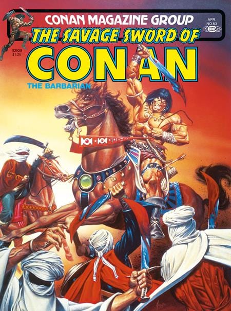 Titan Comics Graphic Novel SAVAGE SWORD OF CONAN THE ORIGINAL COMICS OMNIBUS HC VOL 05 REGULAR EDITION JOE JUSKO (MR) 9781787745094 0425TN732