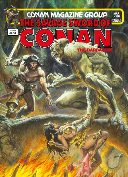 Titan Comics Graphic Novel SAVAGE SWORD OF CONAN THE ORIGINAL COMICS OMNIBUS HC VOL 06 REGULAR EDITION EARL NOREM (MR) 9781787745117 0625TN672
