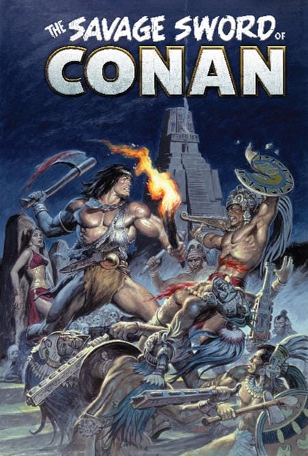 Titan Comics Graphic Novel SAVAGE SWORD OF CONAN THE ORIGINAL COMICS OMNIBUS HC VOL 12 EARL NOREM DIRECT MARKET EDITION CVR (MR) (Release Date: 08/19/2026) 9781787745001 0626TN1152
