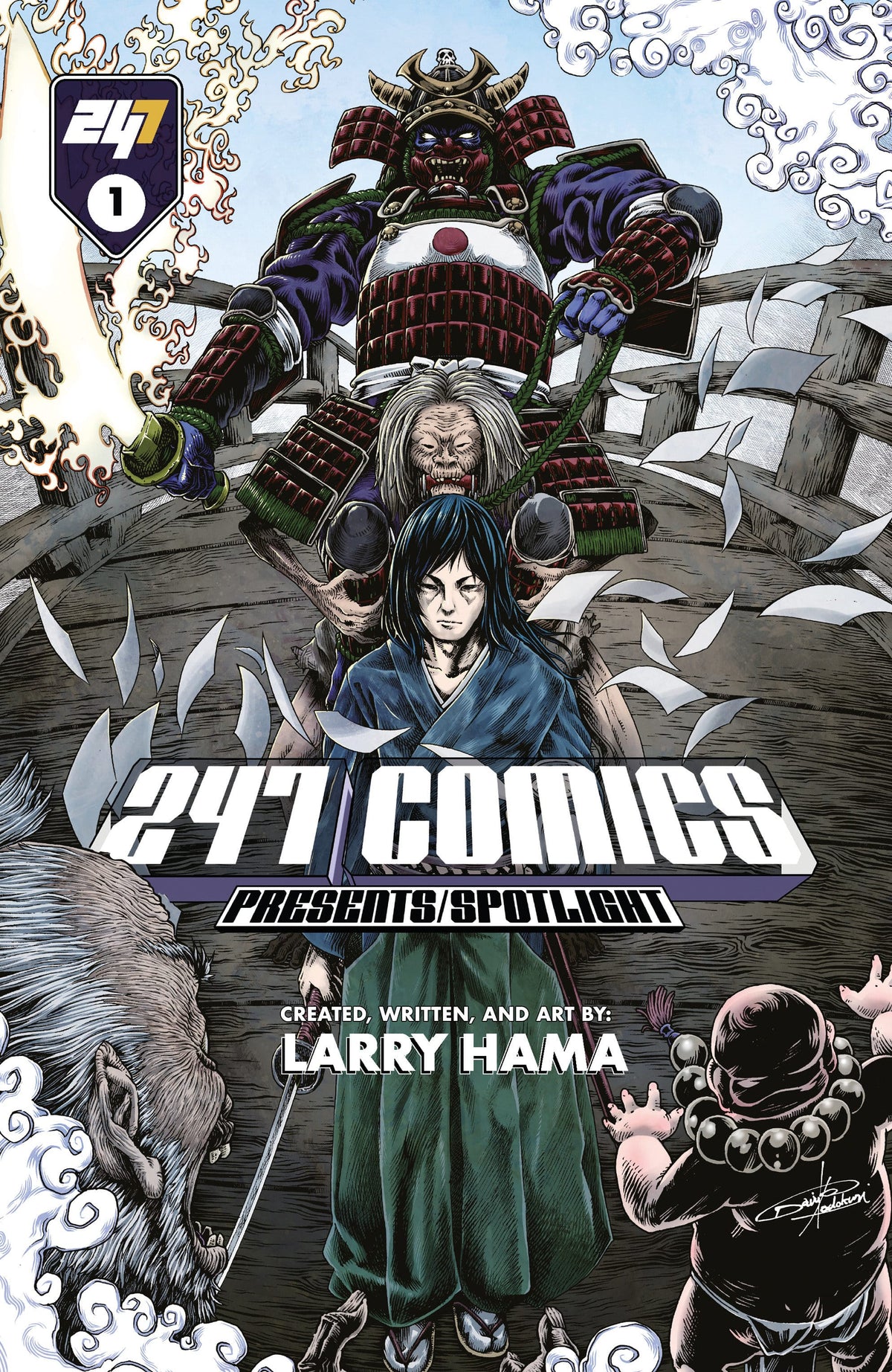Tokyopop Comic Books 247 Comics Presents / Spotlight #1 Cover J - Demon's Bridge Manga Var (Release Date: 11/04/2026) 85007366406301131 PRH-85007366406301131