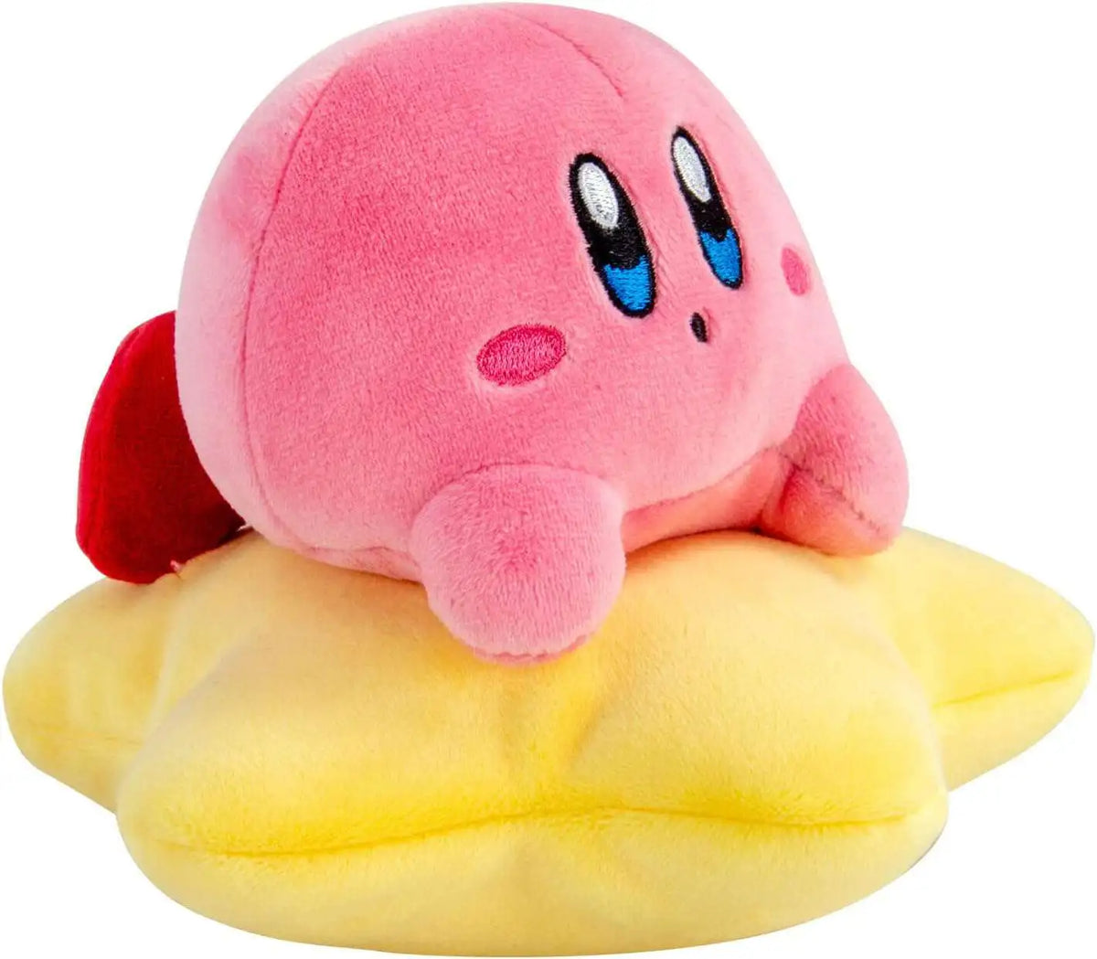 Tomy Toys > Plushies TOMY: Club Mocchi-Mocchi - Warp Star Kirby (Junior) 053941128692 T12860A4W