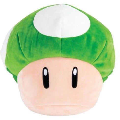 Tomy Toys > Plushies Tomy: Super Mario - 1 Up Mushroom 15" Mega Plush 053941129712 T12971