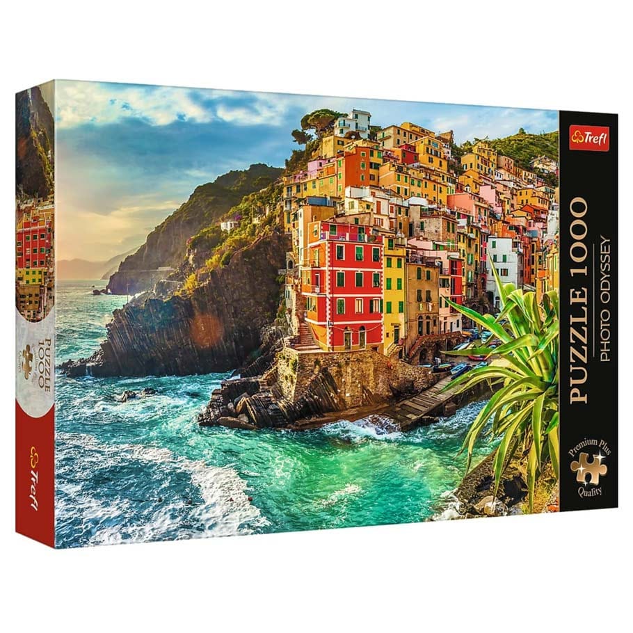 Trefl USA Puzzles > Jigsaw Puzzles Puzzle: Photo Odyssey: Town of Riomaggiore, Italy 1000 Piece 5900511108552 TRE10855