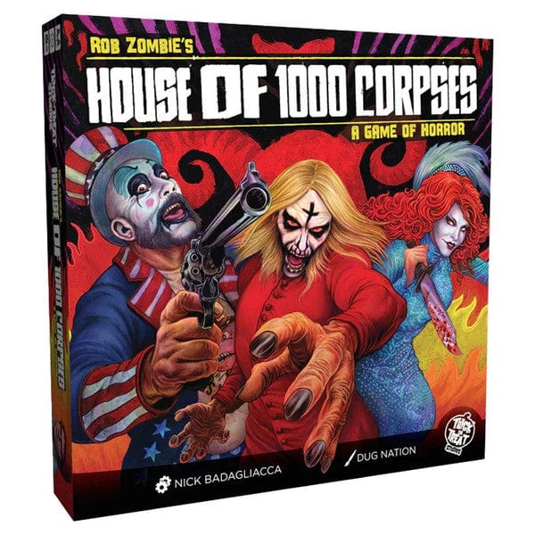Trick or Treat Studios Board Games > Large Box Games House of 1000 Corpses: A Game of Horror 810116283415 TPQHTB01