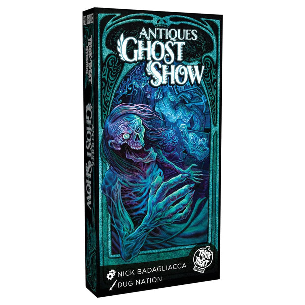Trick or Treat Studios Board Games > Small Box Games Antiques Ghost Show 810116284290 TPQAGSB1