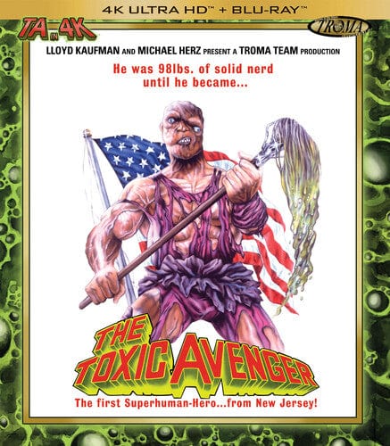 Troma Movies > Blu-Ray > 4K The Toxic Avenger (4K Mastering, Special Edition) 760137108870 TRO10887UHD