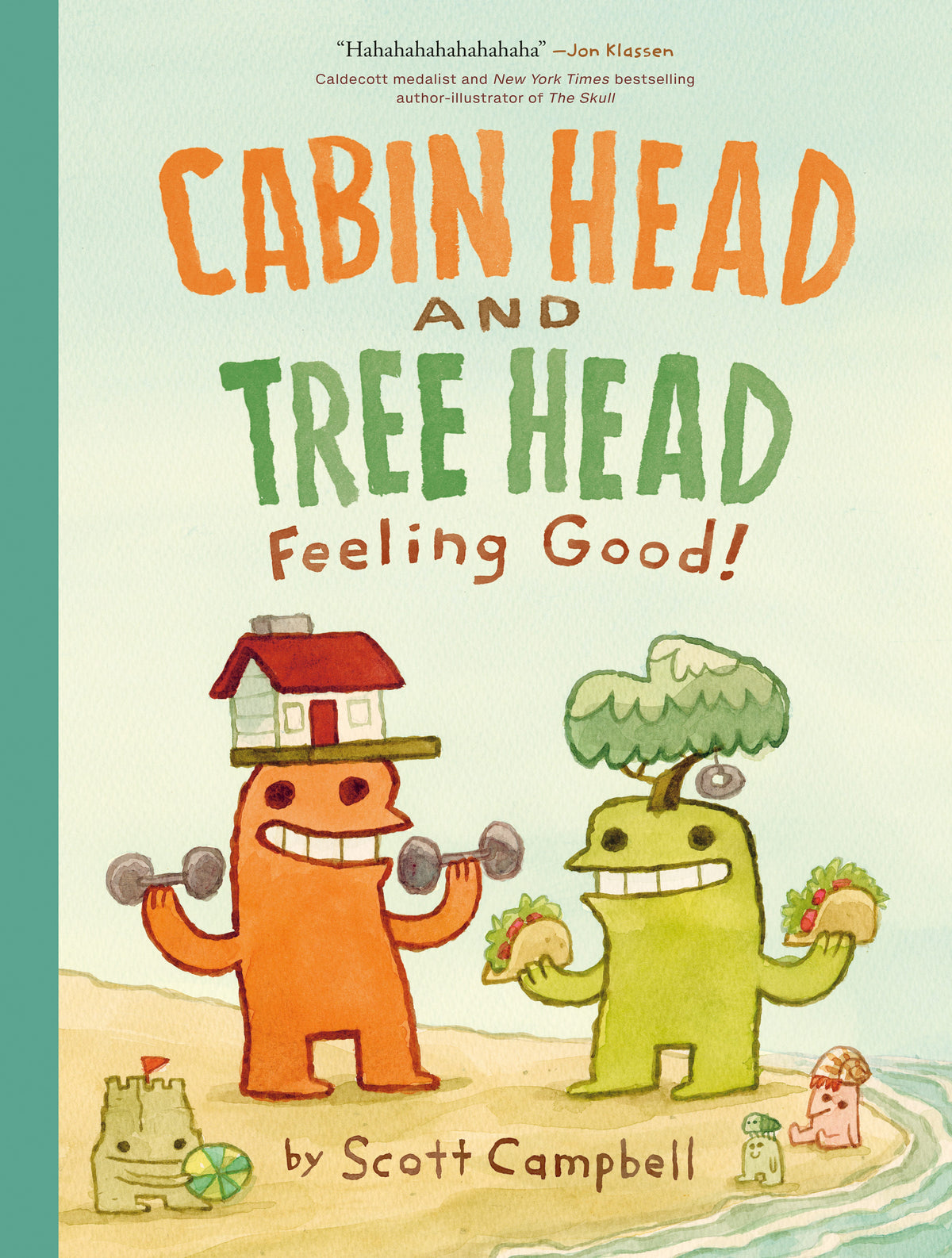 Tundra Book Group Graphic Novel Feeling Good! (Cabin Head and Tree Head, Book #2) (Release Date: 08/04/2026) 9781774885109 PRH-9781774885109