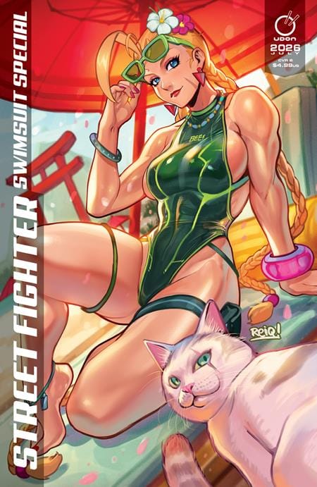 UDON Entertainment Comic Books 2026 STREET FIGHTER SWIMSUIT SPECIAL #1 (ONE SHOT) CVR B REIQ CAT VAR 85534800153600121 0526UE1318