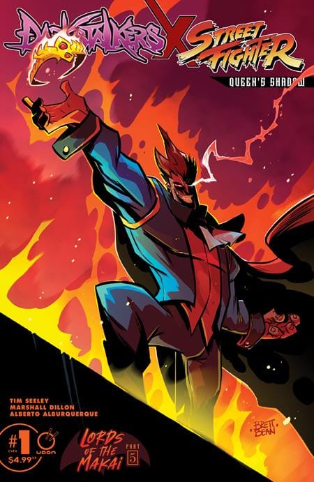 UDON Entertainment Comic Books DARKSTALKERS X STREET FIGHTER QUEENS SHADOW #1 (ONE SHOT) CVR B BRETT BEAN VAR 85534800165900121 0226UE1103