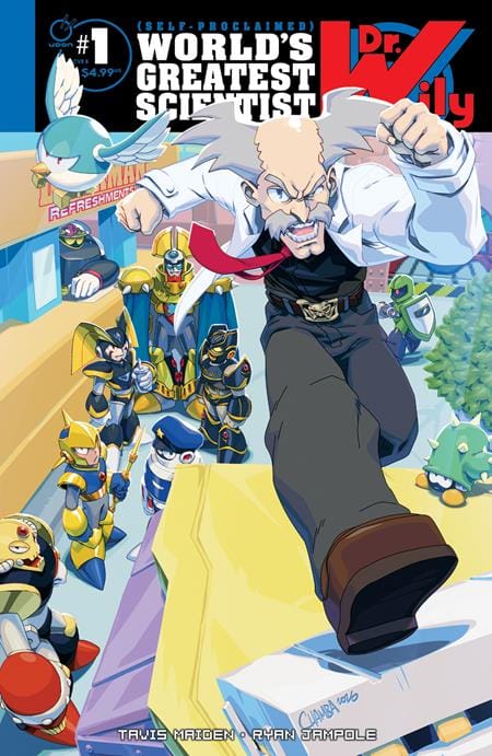 UDON Entertainment Comic Books DR WILY #1 (ONE SHOT) CVR B JEFFREY CRUZ VAR 85534800166600121 0426UE1154