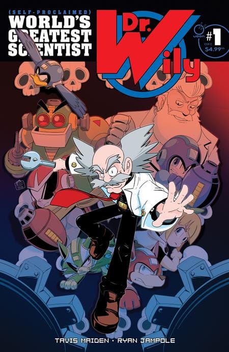 UDON Entertainment Comic Books DR WILY #1 (ONE SHOT) CVR C TAVIS MAIDEN VAR 85534800166600131 0426UE1155