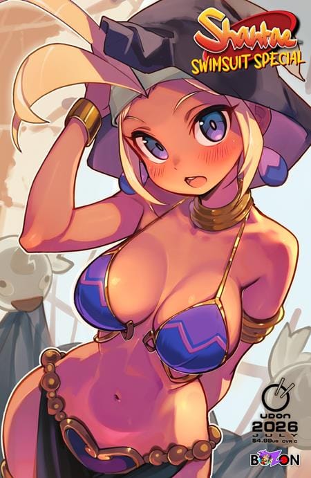 UDON Entertainment Comic Books > Incentives 2026 SHANTAE SWIMSUIT SPECIAL #1 (ONE SHOT) CVR D INC 1:5 LIFEISPI VAR 85534800168000141 0526UE1316