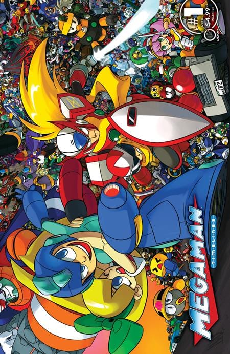 UDON Entertainment Comic Books > Incentives MEGA MAN TIMELINES #1 (ONE SHOT) CVR D INC 1:5 ANDREW DICKMAN WRAPAROUND VAR 85534800149900141 0325UE619