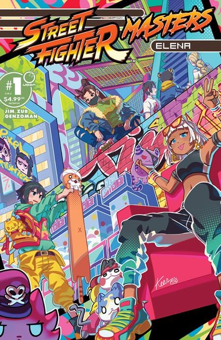 UDON Entertainment Comic Books > Incentives STREET FIGHTER MASTERS ELENA #1 (ONE SHOT) CVR C INC 1:5 KEENBISCUIT VAR 85534800148200231 0425UE768