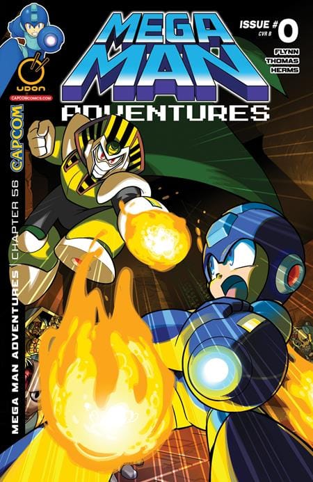 UDON Entertainment Comic Books MEGA MAN ADVENTURES #0 (ONE SHOT) CVR B BEN BATES VAR (Release Date: 12/09/2026) 85534800174100021 1026UE1243