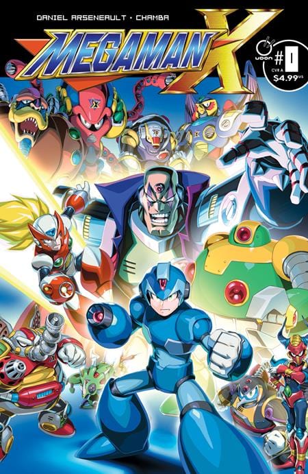 UDON Entertainment Comic Books MEGA MAN X #0 (OF 5) CVR A JEFFREY CRUZ 85534800159800011 1125UE0949