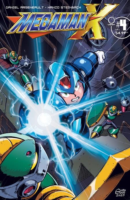 UDON Entertainment Comic Books MEGA MAN X #4 (OF 5) CVR C GUIDO GUIDI VAR 85534800159800431 0326UE1071