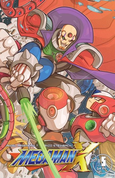 UDON Entertainment Comic Books MEGA MAN X #5 (OF 5) CVR B EDWIN HUANG VAR 85534800159800521 0526UE1310