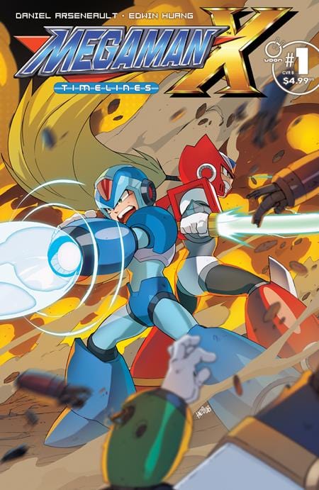 UDON Entertainment Comic Books MEGA MAN X TIMELINES #1 (ONE SHOT) CVR B HANZO STEINBACH VAR 85534800149900221 0425UE762