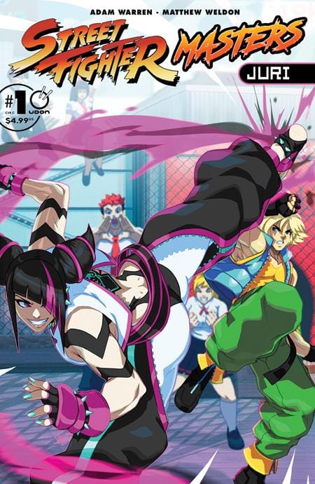 UDON Entertainment Comic Books STREET FIGHTER MASTERS JURI #1 (ONE SHOT) CVR C TOVIO ROGERS VAR (Release Date: 08/26/2026) 0626UE1204