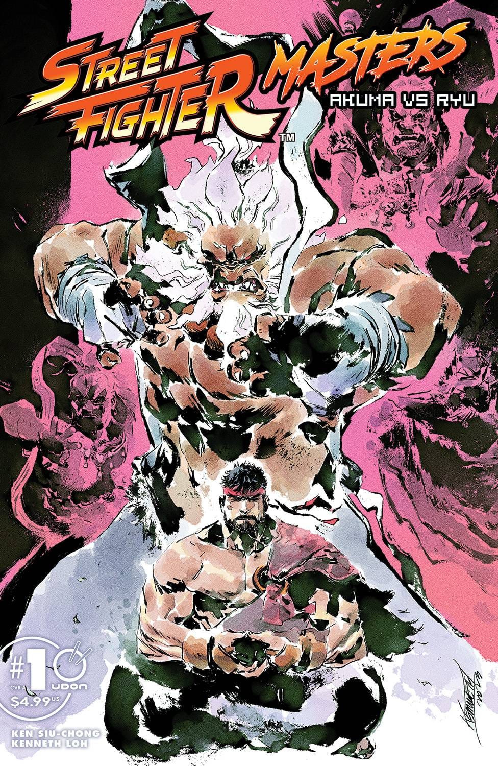 UDON ENTERTAINMENT INC Comic Books Street Fighter Masters: Akuma Vs Ryu #1 Cvr A Loh 85534800139000111 DEC231790