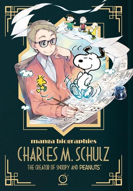 UDON Entertainment Manga MANGA BIOGRAPHIES CHARLES M SCHULZ THE CREATOR OF SNOOPY AND PEANUTS TP 9781772943443 0925UE1037