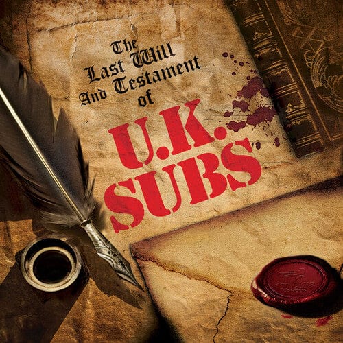 UK Subs Music > Vinyl Records UK Subs - The Last Will and Testament of Uk Subs (Colored Vinyl, Gold) 889466546112 CLE5461.1